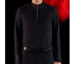 EQUESTRO RIDERTECHNOLOGY HERREN LANGARM-TRAININGS POLOSHIRT - 9953