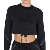 EQUESTRO KURZES RUNDHALS-SWEATSHIRT DAMEN