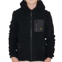 EQUESTRO JUNIOR TEDDYJACKE AUS WEICHEM PLÜSCH MIT KAPUZE