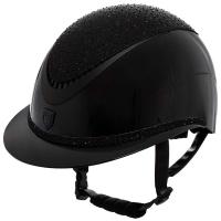 EQUESTRO LUXURY WIDE VISOR REITHELM MIT KRISTALLEN