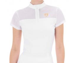 EQUESTRO TRAININGSPOLOSHIRT KURZARM AUS MESH - 3508