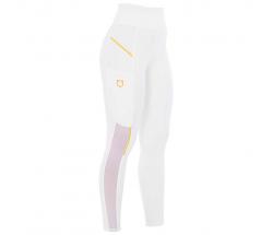 EQUESTRO LEGGINGS FULL GRIP MIT MESH FÜR DAMEN - 2208