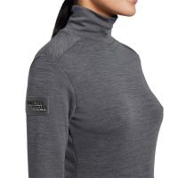 CAVALLERIA TOSCANA DAMEN TECHNISCHER ROLLKRAGENPULLOVER AUS WOLLE