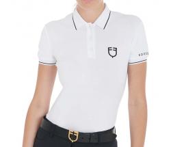 EQUESTRO POLOSHIRT FÜR DAMEN KURZÄRMEL - 9056