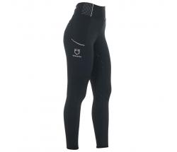 LEGGINGS EQUESTRO VOLLGRIP MIT STRASS - 9858